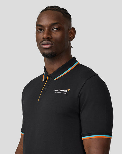 Mens Core Essentials Polo - Black
