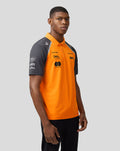 Official Mens McLaren Formula 1 Team Polo Shirt - Papaya/Phantom