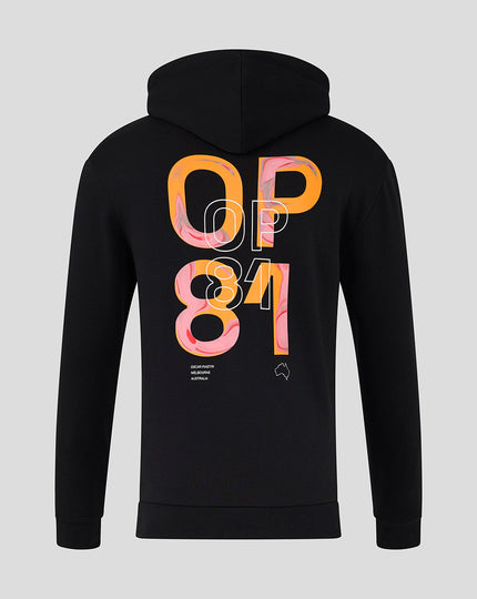 Unisex Core Driver Hoodie Oscar Piastri - Caviar Black