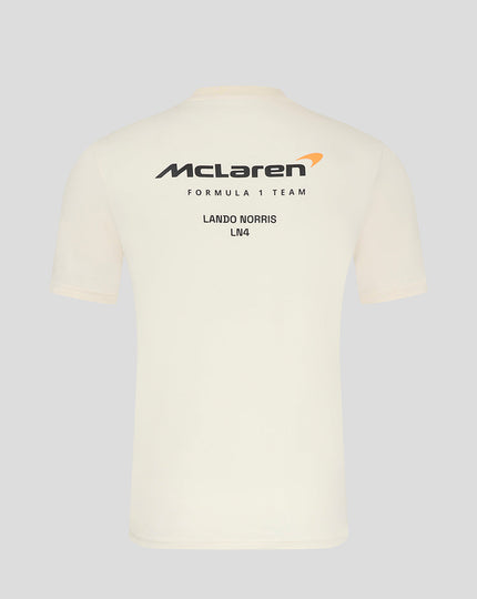 Unisex Core Driver Lando Norris T-Shirt - Egret