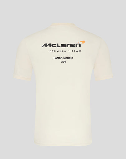 Unisex Core Driver Lando Norris T-Shirt - Egret
