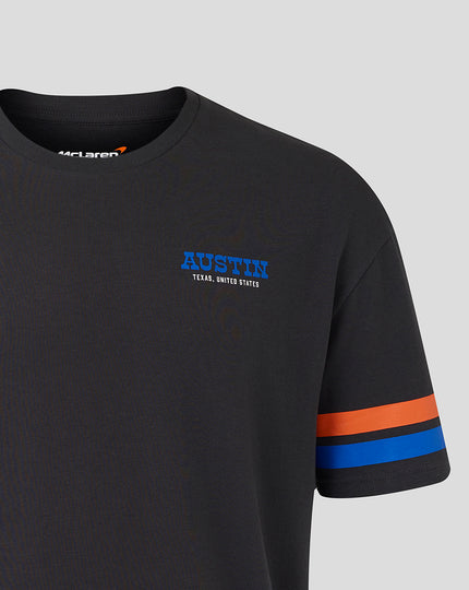 McLaren Unisex Austin Stripe Short Sleeve T-Shirt - Phantom