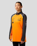 Official Unisex McLaren Formula 1 Team Quarter Zip Top - Papaya/Phantom