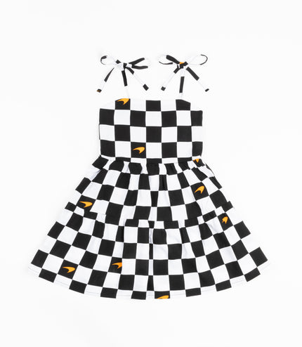 Kenny Flowers x McLaren Checkered Flag Girls Resort Dress