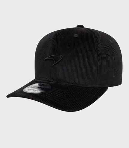 New Era x McLaren Cord 9Fifty® Pre-Curved Cap - Black