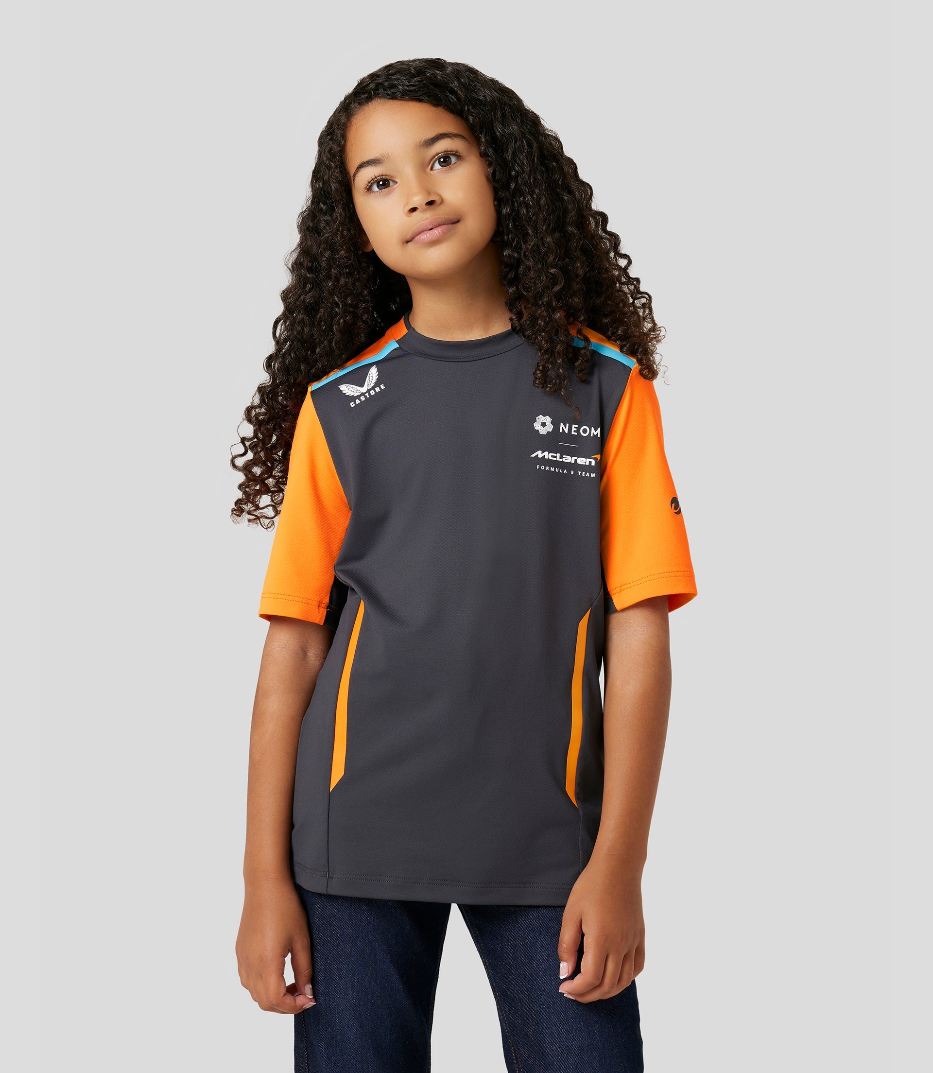 Junior Official Teamwear Set Up T-Shirt Neom McLaren Formula E