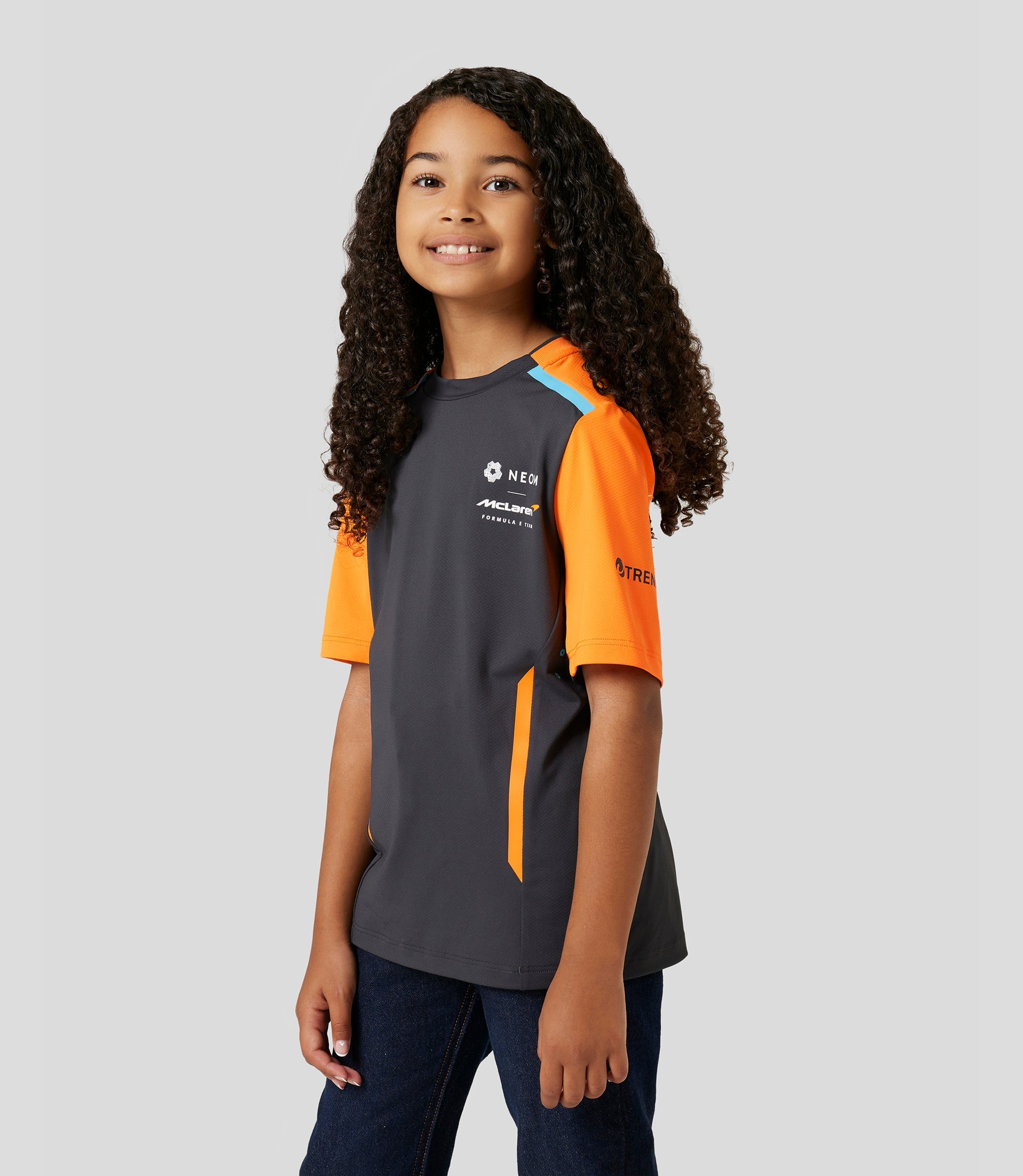 Junior Official Teamwear Set Up T-Shirt Neom McLaren Formula E